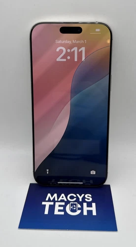 Apple iPhone 16 Pro Max 256GB Natural Titanium Very Good Condition Long Warranty - Picture 5 of 10