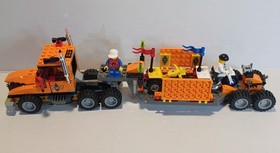 Lego Island Xtreme Stunts: Semi Truck Trailer & Stunt Trikes 6739 *Inc See Desc*