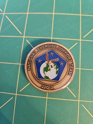 JCS J2 Director Intelligence National Exercise Support Team Challenge Coin Joint