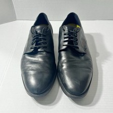 Cole Haan Hawthorne Oxford Shoes Men s 10 Black Leather Academia Professional