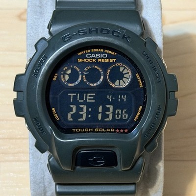 CASIO G-SHOCK GW-6900KG アーミーグリーン　希少 Casio G-Shock G-6900KG-3 Tough Solar Army Green Neg Display