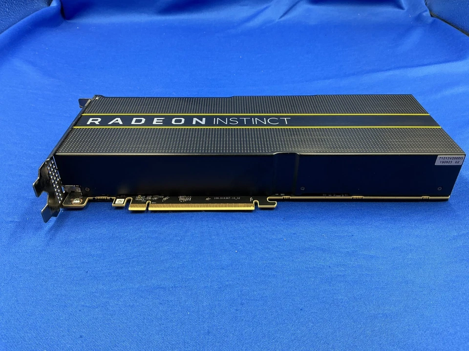 AMD Instinct MI50 32GB HBM2 PCIe 4.0 x16 Professional Graphics Card - image 2 of 4