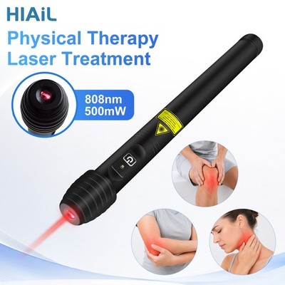 Professional 500mW 808nm Laser Physical Therapy Device for Arthritis Pain Relief