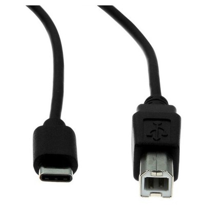 Rocstor Y10C141B1 3ft USB-C to USB-B Cable M-M USB 2.0