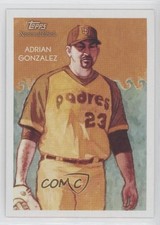 2010 Topps National Chicle Bazooka Back Adrian Gonzalez by Jeff Zachowski 8wv