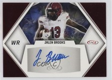 2023 SAGE High Series Auto Red Jalen Brooks #A-JB3 Auto 2b7
