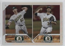 2023 Topps Update Rookie Combo Rainbow Foil Hogan Harris Chad Smith #US49 11ur