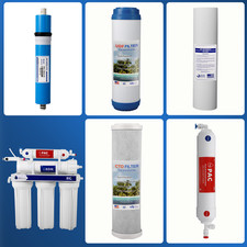 10" RO Membrane Reverse Osmosis Water Filter Cartridge Purifier 5 Stage 99.99%