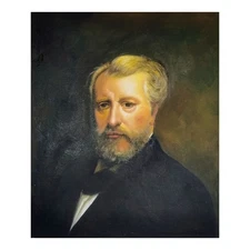 Hand Painted - Oil on Canvas 50x60 CM - Made in Italy - Free Gounod