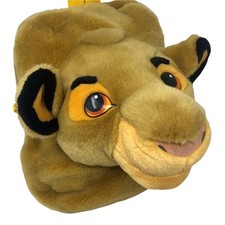 Simba Plush Backpack Bag Soft 3D The Lion King Rare Rucksack Disney Store