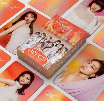 92Pcs Kpop TWICE With Youth Lomo Cards and Stickers Set 