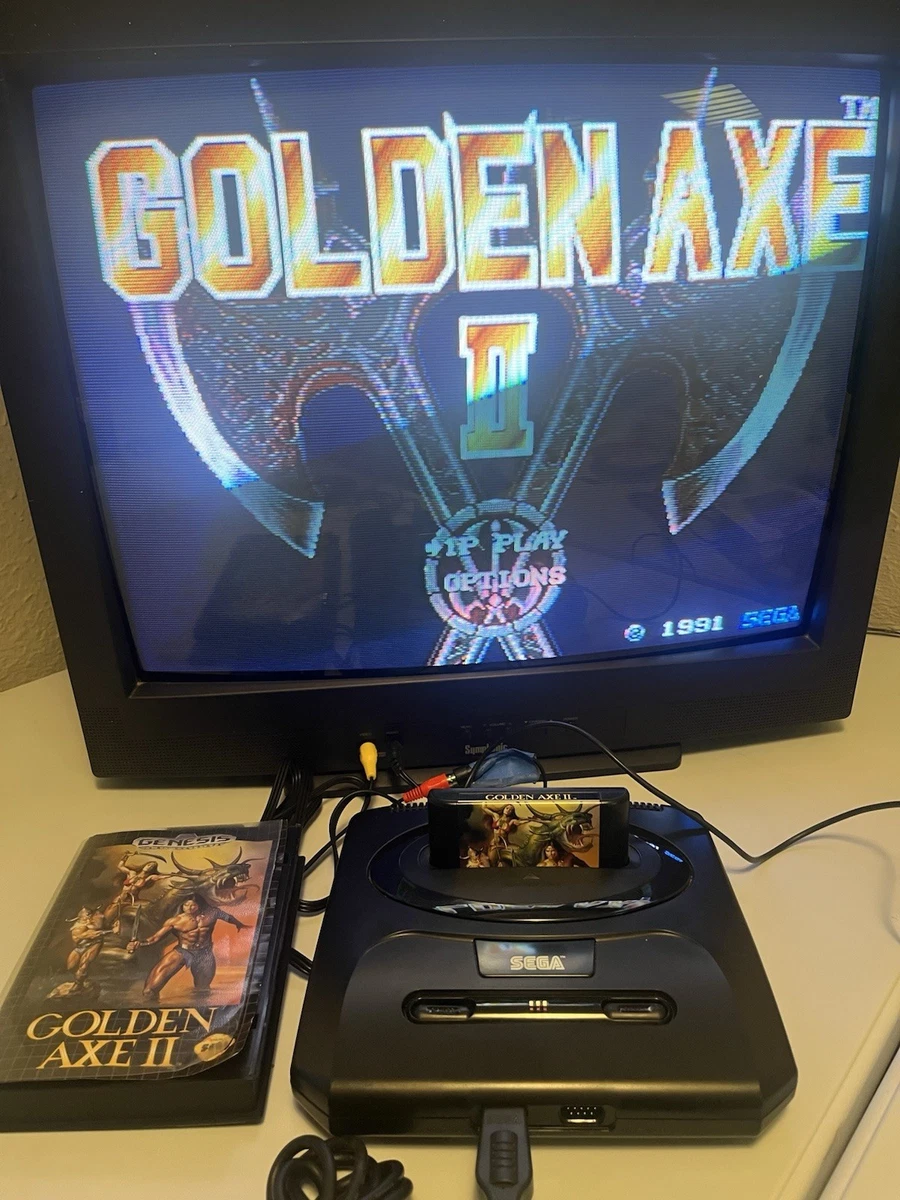 modelo 3d Consola de juegos Sega Mega Drive Two con joystick