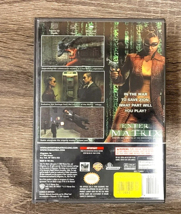 Nintendo Gamecube Enter the Matrix Game - Free Shipping / Returns - Image 2 of 4