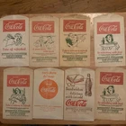 Vintage Coca Cola NO-DRIP BOTTLE PROTECTOR 1930s Chicago, IL Unused Lot of 8