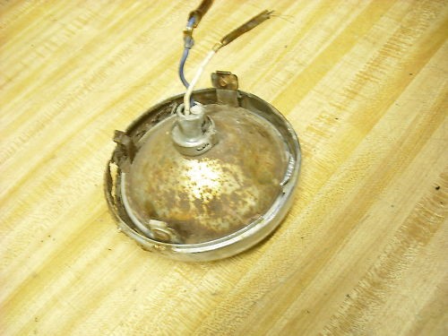 1964-66 Honda Ct 90 Faro Recorte Bombilla Anillo - Imagen 2 de 2