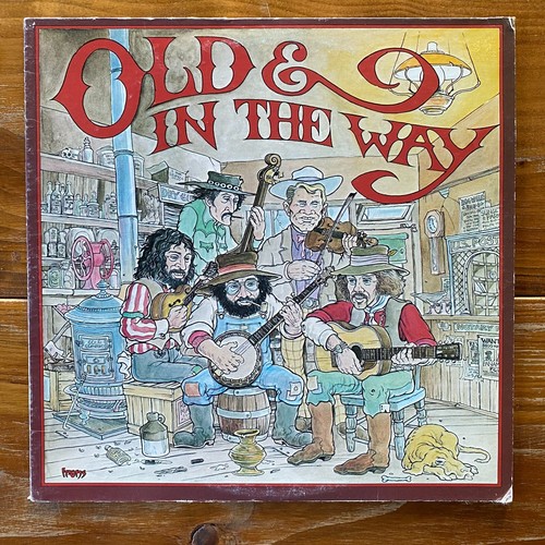 Old & In The Way – Live Bluegrass Vinyl LP – Jerry Garcia-Vassar Clements - OG