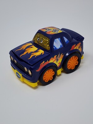 VTECH GO! GO! SMART WHEELS REVVED UP RACE CAR FIRST B TOY CAR TESTED