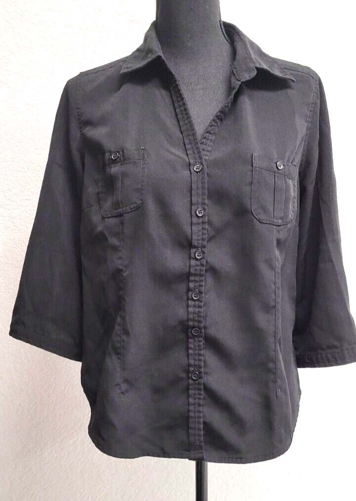 Apparenza Shirt (M) 3/4 Button Round