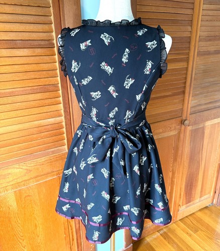 Ank Rouge J-fashion Kawaii Jirai Gyaru Himekaji Black Gray Cat Princess Dress M - Picture 9 of 14