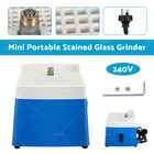 240V AU Plug Portable Stained Glass Grinder Diamond Art Grinding Tool