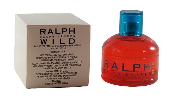 Ralph Wild 3.4 oz. Women Eau De Toilette New Tester With Box and
