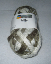 Schachenmayr - smc Yarn - Frilly - Cream, Tan  Brown - New Skein - 00093