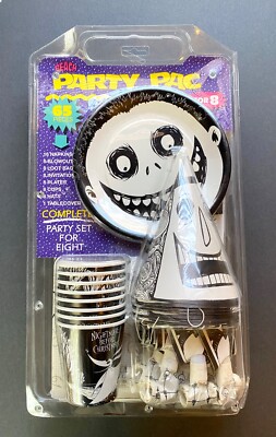 90 s Disney- Tim Burton's Nightmare Before Christmas Party Pack, 65 pieces