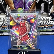 2023 Topps Chrome Cosmic Basketball Seth Lundy RC #191