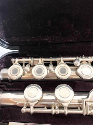 Yamaha YFL-261S II Flute Silver Open Hole w/Case | eBay