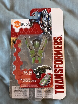 Hexbug Transformers Nano Micro Robotic Creatures - Autobot Crosshairs - New