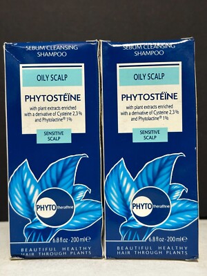 Phyto Therathrie Phytosteine Sebum Cleansing Shampoo Oily Scalp -2 pack/6.8 floz