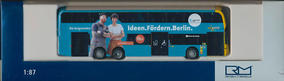 RIETZE 78016 ADL Enviro 500 BVG 1 :87 Werbg. ''Ideen fördern'' OVP, Wagennr.3663