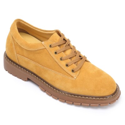 US9 NWT CMR 2.7inches elevator shoes Height Increase classic wheat men oxford US9 NWT CMR 2.7inches elevator shoes Height | Mercari main image 4