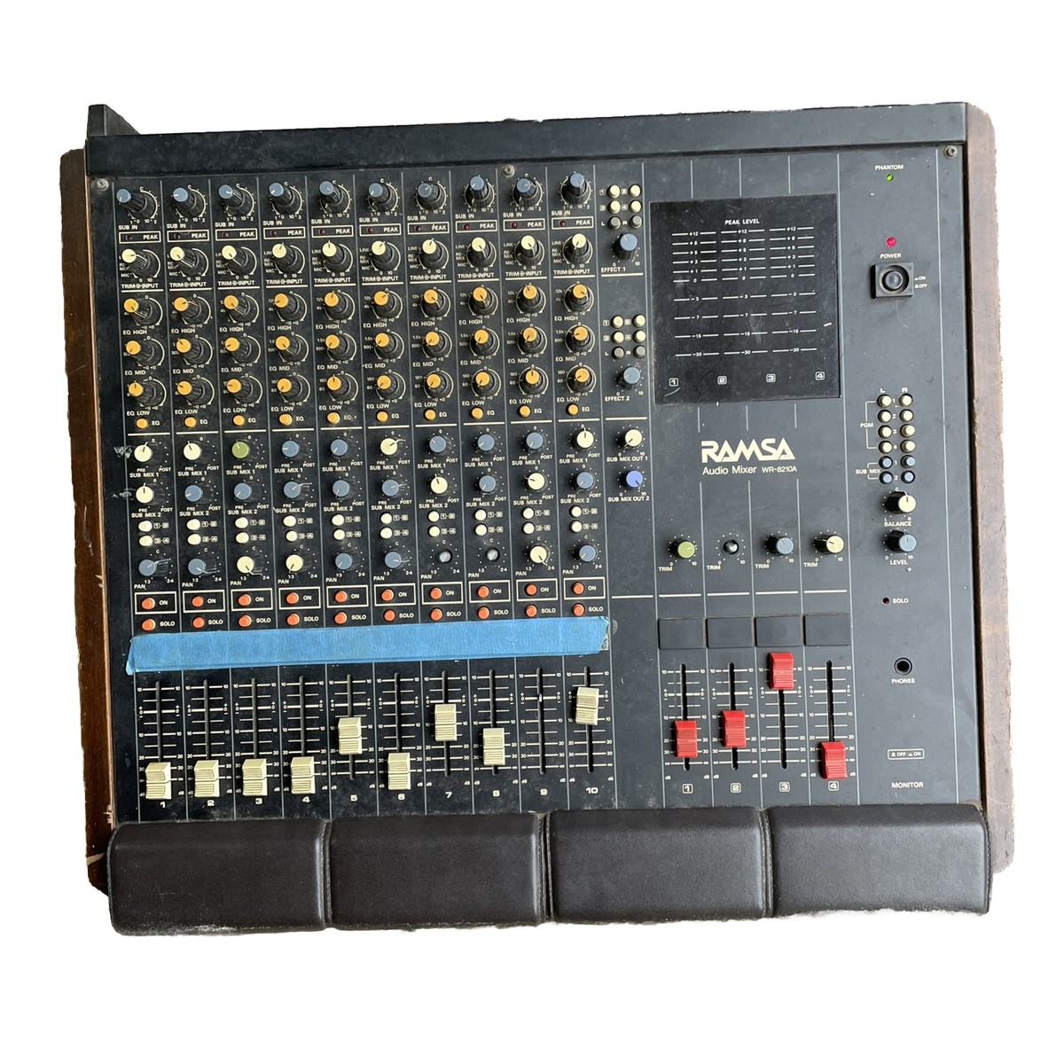 ramsa ナショナル　WR-P01 パワードミキサー Panasonic Ramsa WR-8210a Channel Analog Audio Mixer Console (powe