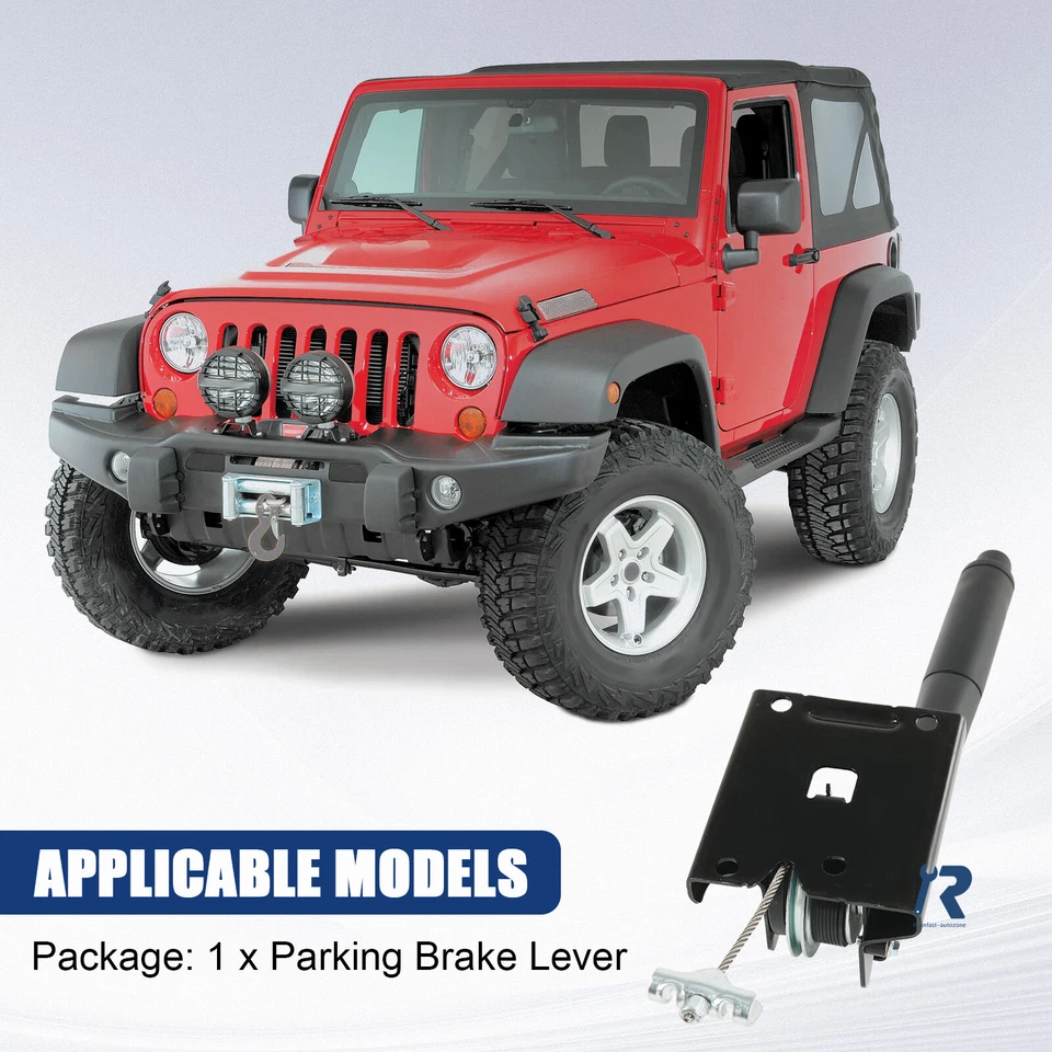 NUEVA palanca de manija de freno de estacionamiento de emergencia apta para Jeep Wrangler JK 2007-2010 Foto 3 de 4