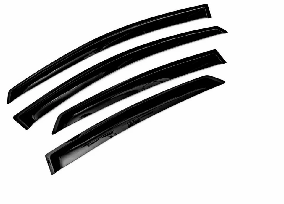 Para Lincoln MKX 2007-2014 4 piezas Ventana Sol Lluvia Viseras Protector Deflector de Viento Foto 2 de 4