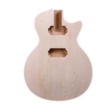Unfinished Electric Guitar Body Mahogany Maple Replacement DIY Popular