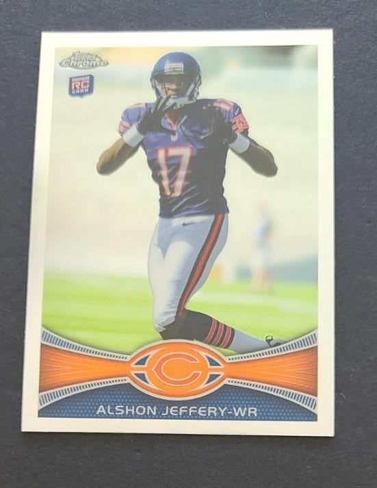 2012 Topps Chrome #62 Alshon Jeffery RC Rookie Bears