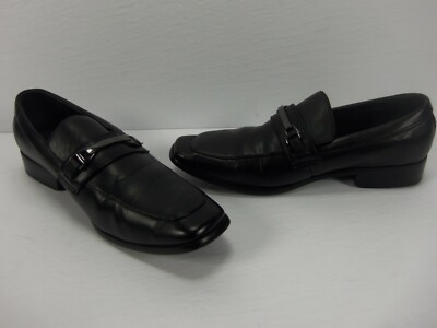 Perry Ellis Portfolio Stewart Men’s Black Dress Loafers Slip On Size 9 Perry Ellis Portfolio Stewart Men main image 3