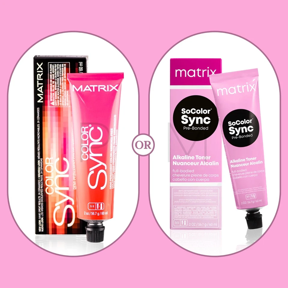 Tónico alcalino o crema preunido MATRIX SoColor Sync (elige el tuyo) Foto 2 de 2