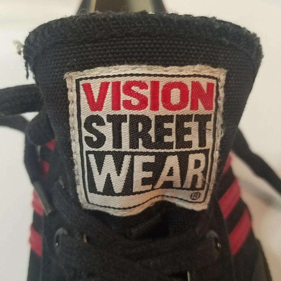 Винтаж 80-х, Vision Street Wear Размер 6, Draven Duane Peters, 6 Полосок, Веганский Коньк - Изображение 2 из 4