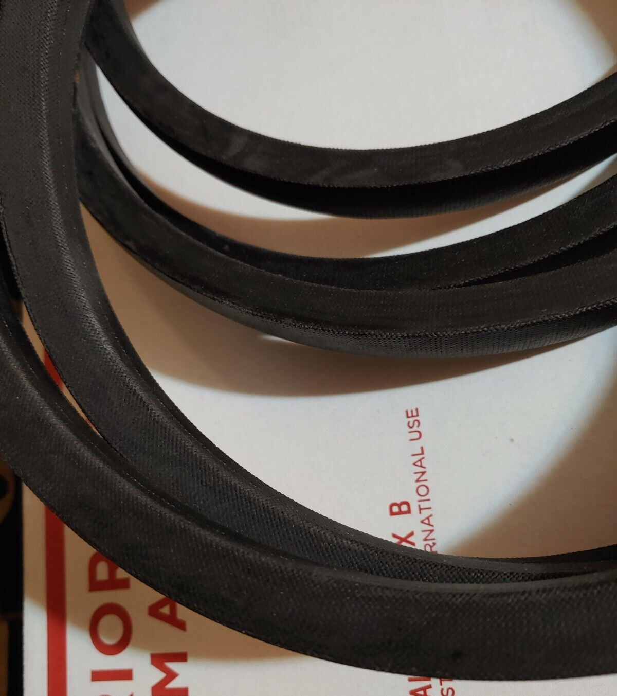 Tar River Drum Mower Belts Model BDR- 185 Set of 4 3182MM
