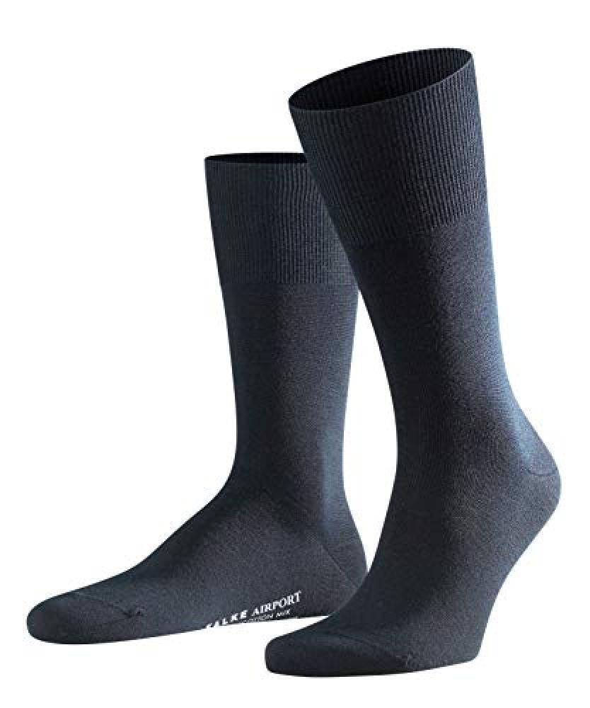 (TG. UK 11.5-12.5 (Manufacturer size: 47-48)) Falke Airport, Calze Uomo, Blu (Da