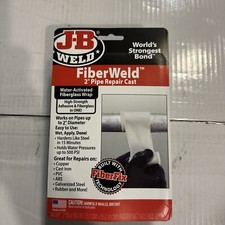 JB Weld 38260 FiberWeld 2" Pipe Repair Cast FiberGlass Pipe Repair Cast