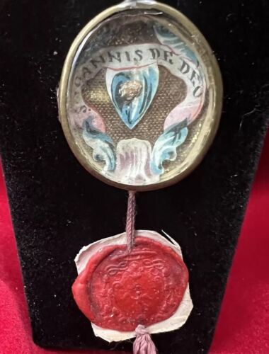Relic SAINT JOHN of GOD Catholic Reliquary PATRON Nurse Alcoholics HEART DISEASE