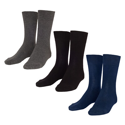Herren Socke soft ohne Naht Übergröße 3 Paar ADAMO Herrensocken bis Größe 51-54