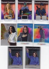 2021 Goodwin Champions Molly McGrath Kamala Harris 3-D Lenticular Relic (x8)