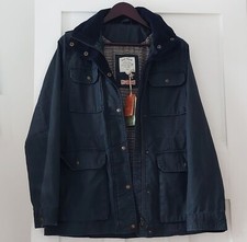 Brand New Fat Face Sussex Jacket In Navy, Size Uk 10 (eur 38) Hooded