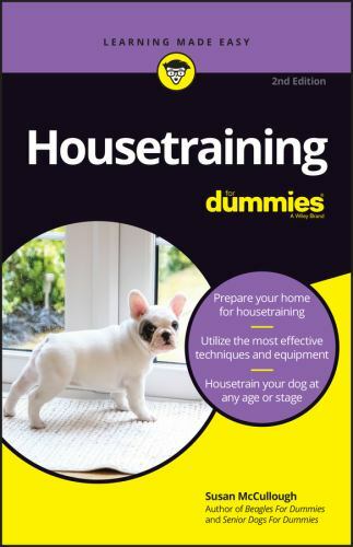 Housetraining For Dummies by McCullough, Susan, Acceptable Book