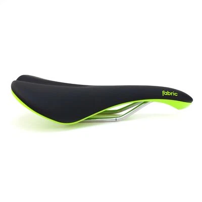 Fabric Scoop Elite Radius MTB bici da corsa comfort selle Cannondale nero/verde